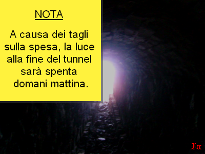 Luce+alla+fine+del+tunnel